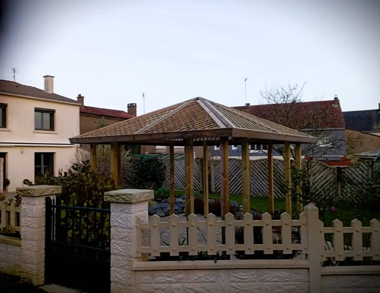 Kiosque bois
